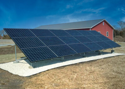 Residential Home Solar Array in Ozawkie, Kansas