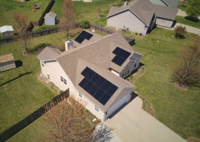 7.035kW Residential Solar Installation in Baldwin, Kansas