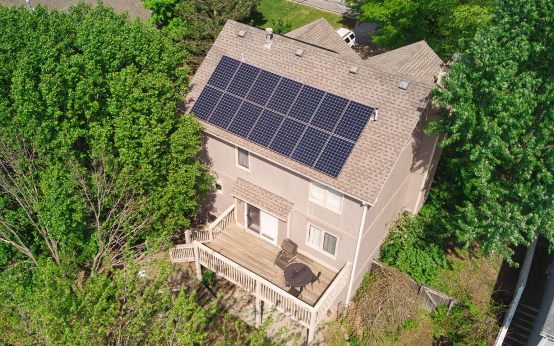 5.886 kW Residential Solar Installation in Lawrence, Kansas