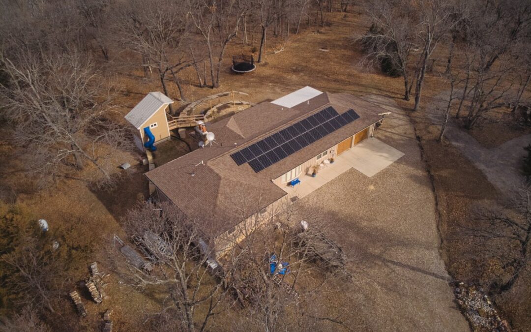 10.44 kW Residential Solar Installation in Ozawkie, Kansas